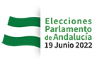 Logo Elecciones al Parlamento de Andalucía 2022
